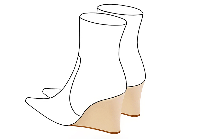 3 1&frasl;8 inch / 8 cm high wedge heels - Florence Kooijman